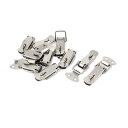 パッチン錠 トグルラッチセット 金属 シルバートーン ストレートループ ボックス ケース 10個入り