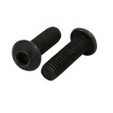 左ねじボルト M8x25mm 10.9グレード ボタンヘッド 六角ソケットヘッド 2個入り(4)