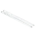 PATIKIL ブライトLEDライトアップバチ 5A グロープラスチックドラムスティック 大人ドラマー音楽練習用 レッド 1ペア(4)