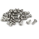 いたずら防止ねじ 304ステンレス鋼 ボタン頭 M3x8mm 30個入り(4)