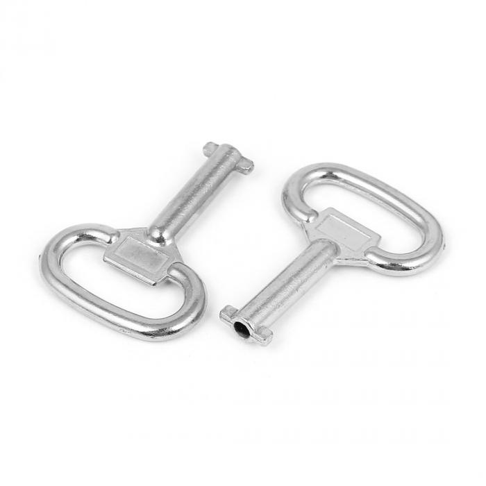 三角ソケットキー キャビネット 引き出し鍵 メタル製 13mm幅 2個入り