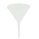 フィルターファンネルプラスチック クリアホワイト 90ml 70x11mm