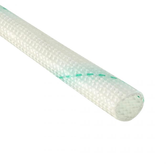 ファイバーガラススリーブ 5mm I.D. PVC 絶縁1500Vチューブ 調節可能なスリーブパイプ 125℃ ケーブル ラップワイヤー 905mm ホワイト グリーン