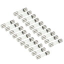 ガラスヒューズ スローブロー ガラスカートリッジヒューズ管 時間遅延ヒューズ 250V 5A 5 mmx20 mm 20個
