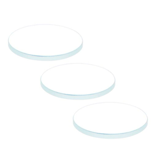 ARコーティング時計レンズ ラウンドフラットミネラルウォッチ クリスタルガラス 21 mm x 1.5 mm 3個入り ARコーティング時計レンズ ラウンドフラットミネラルウォッチ クリスタルガラス 21 mm x 1.5 mm 3個入り