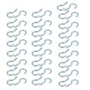 ネジフック クラスプ アイロン製 スレッド直径2.2mm 長さ20mm 50個入