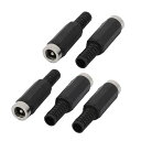DCプラグ コネクター メスDC電源コネクタ 2.1mm x 5.5mm 5個セット