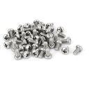 ナベ頭小ネジ 316ステンレス鋼 シルバートーン クロスヘッド小ネジ 28g 50個入り(4)