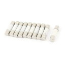 セラミックヒューズ セラミック製メタル製 速断タイプ セラミック管 過電流保護 5mm x 20mm 10個入