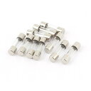 ガラスヒューズ 10A遮断電流 スローブロータイプ 5mm x 20mm 10個入