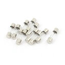 ガラスヒューズ 10個 250V 3A スロー ブロー アンペア ガラス 5mm x 20mm