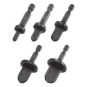 拡張ドリルビットセット ドライバービット チューブエクスパンダードリル スエージチューブ シャンク径6.3 mm 六角ハンドル フレアツールの修理6.3 mm ...