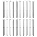 20個3-1/8" x 5/16"(L x D)ステンレス鋼溶接可能な取り外し可能なバケットヒンジ メタルゲートスイングドアトレーラーランプ用 シルバー