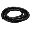ベロウコンジットチューブ オープニングコルゲート 外径15.8mm 電気配線用 ブラック 2M