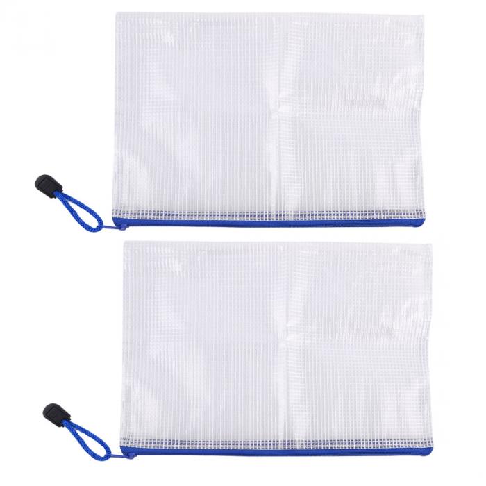 ファイル・バッグ A5用紙 プラスチック、ナイロン ポケットホルダー 2個入り