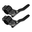 X AUTOHAUX ブラント車方向指示器延長 ハンドル延長ターンロッド ポジショニングキット ロッド延長 2個 ブラック