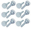 ナールサムネジ ボルト フラットヘッド カーボンスチール製 M4x16mm 12本入