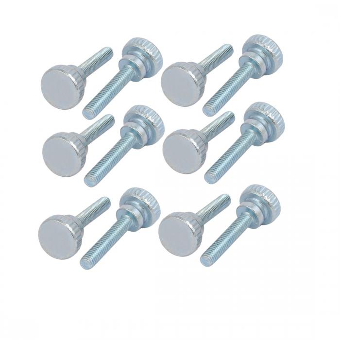 ナールサムネジ ボルト フラットヘッド カーボンスチール製 M4x20mm 12本入