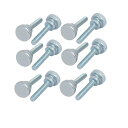 ナールサムネジ ボルト フラットヘッド カーボンスチール製 M4x20mm 12本入