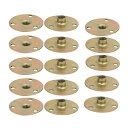 T-ナット ティーナット M8x37x1.2mm 木工家具用 炭素鋼材質 スクリューオンナット 15個入り