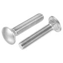 キャリッジボルト ラウンドヘッドスクエアネック 13 mm-13x2-13 mm 304ステンレス鋼 5個入り