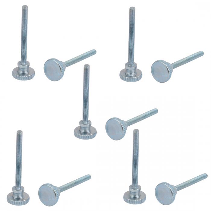 ナールサムネジ ボルト フラットヘッド カーボンスチール製 M3x30mm 10本入