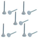ナールサムネジ ボルト フラットヘッド カーボンスチール製 M3x30mm 10本入