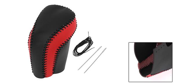 A ABSOPRO Toyotaに対応 カムリ2018-2024用 ブラックレッドマイクロファイバーレザ...