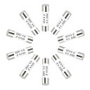 セラミックカートリッジヒューズ 4A 250V 6x25mm セラミックヒューズの高速ブロー交換 アンプ省エネランプバラスト用 10個
