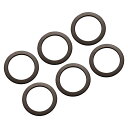 財布ハンドル 丸い アクセサリー 代替品 財布DIY用 ビーチバッグ用 ストローバッグ用 ブラウン 長さ135 mm 6個入