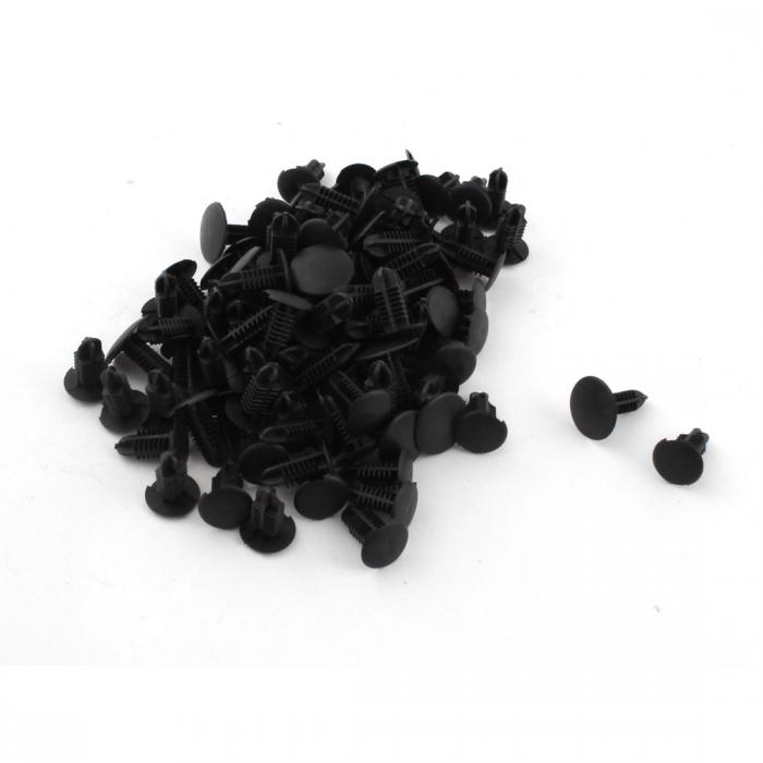 カートリムパネルクリップ 12 mmヘッド 6x 5 mm穴 100個入り