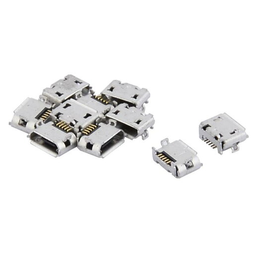 マイクロ USB ジャック データ同期 充電器 データコネクタ 10個入り マイクロ USB ジャック データ同期 充電器 データコネクタ 10個入り