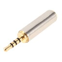 オーディオアダプター コンバーター 3.5mm メス→ 2.5mm オス(2)