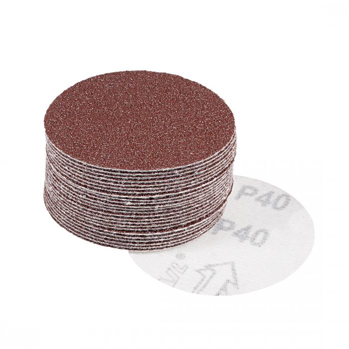 サンディングディスク 紙やすり サンドペーパー 外径75mm 40グリット 25枚入