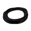 Partuto 1 Pcs 16AWG ユニバーサルグラウンドワイヤーカーラジオ、自動車、カースピーカーパワーワイヤー完全絶縁&ソフトタッチジャケットTCブラック26FT