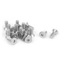 皿ボルト ネジボルト 六角穴付きボルト 皿フラットヘッド 304ステンレス鋼 M6×16mm 20個(4)