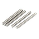 ねじ棒 M10 x 120mm 1.5mmのピッチ 304ステンレス鋼 ハードウェア 5本入り