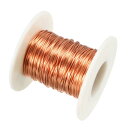 エナメル銅線 マグネットワイヤー 巻線コイル 長さ15M 直径0.55mm トランスインダクタ用