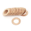 外径24mm 内径14mm 厚さ1.5mm 銅ワッシャー 銅パッキン 20PCS