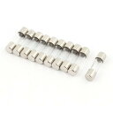 ファースト クイック ブロー ガラス ヒューズ 5x20mm 250V 63ミリアンペア 0.063A 10個入