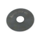 チップソー 6cm x 0.03cm x 1.6cm 72 歯 HSS スリッター 鋸ブレード 切削工具