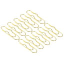 PATIKIL 金属ペンクリップ ペンホルダークリップ 10パック入り 7.6cm ペンシルクリップ ペンクリップホルダー ノートブック用 クリップボードブック...