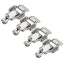 トグルラッチ 66mm 304ステンレス鋼製のスプリングロード キャッチクランプ 4個入り