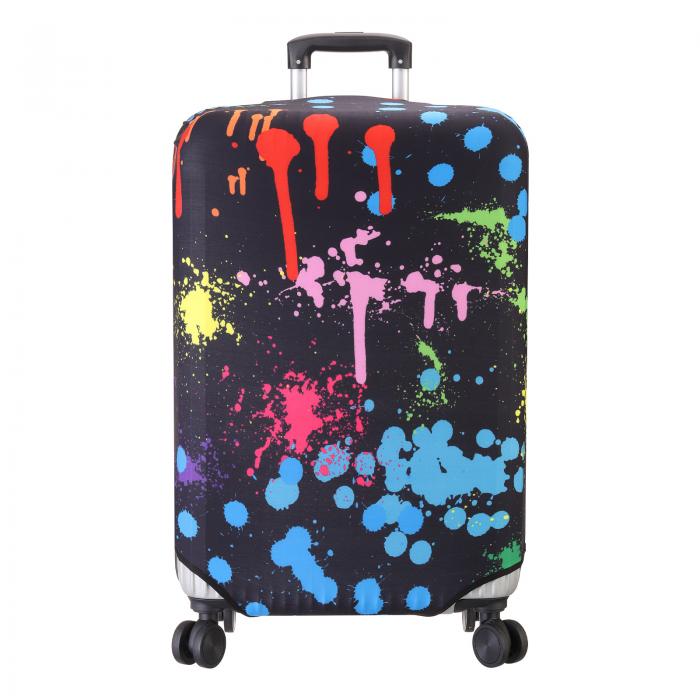 PATIKIL ラゲッジカバー 22-24"に適合する洗えるスーツケースカバー プロテクター 傷に強い旅行用ラゲ..