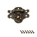 ハスプラッチ クラスプ 長方形 木製ケース クラシック 38x30mm 10セット入