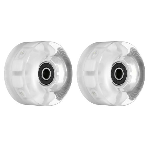 PATIKIL 32 x 58mm ローラースケート車輪 ベアリング付き 2個 ライトアップホイール クワッドスケートの交換 複列スケート スケートボード用 ホワイト PATIKIL 32 x 58mm ローラースケート車輪 ベアリング付き 2個 ライトアップホイール クワッドスケートの交換 複列スケート スケートボード用 ホワイト