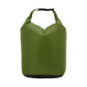 CAPASTEC ドライバッグ 防水バッグ M-容量:5L スタッフバッグ 完全防水 バッグ 小さめ トートバッグ 撥水 アウトドア 海 緑