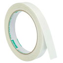両面粘着テープ ダクトクロス メッシュ生地 カーペット ラグ用 白 幅15 mm 長さ10 M