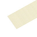 真鍮丸線 ソリッドブラスワイヤー 0.3 mm x 400 mm 各種ハーフハードワイヤー DIY ジュエリー製作用 20個