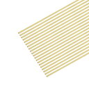 真鍮丸線 ソリッドブラスワイヤー 0.5 mm x 300 mm 各種ハーフハードワイヤー DIY ジュエリー製作用 20個
